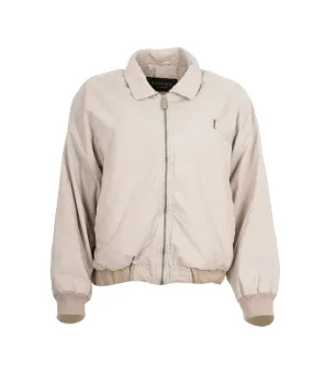 YSL Jacket Yves Saint Laurent Jacket 90s Vintage Bomber Style Harrington Size S ASL9473