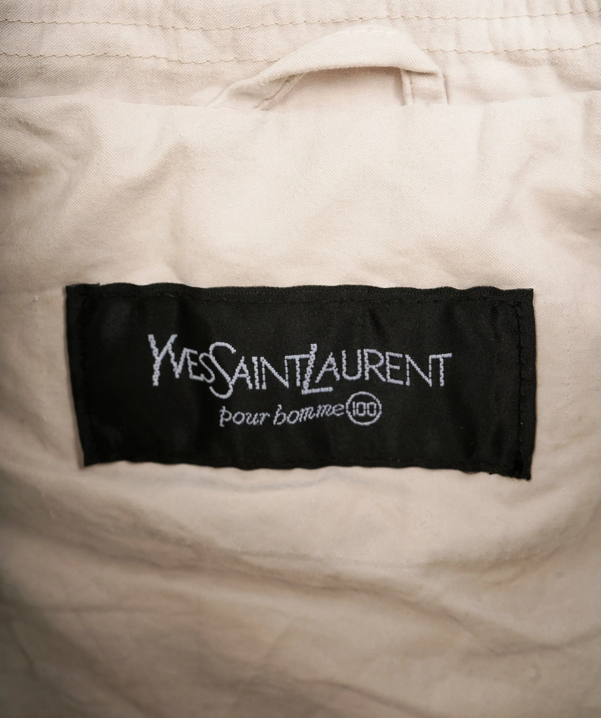 YSL Jacket Yves Saint Laurent Jacket 90s Vintage Bomber Style Harrington Size S ASL9473
